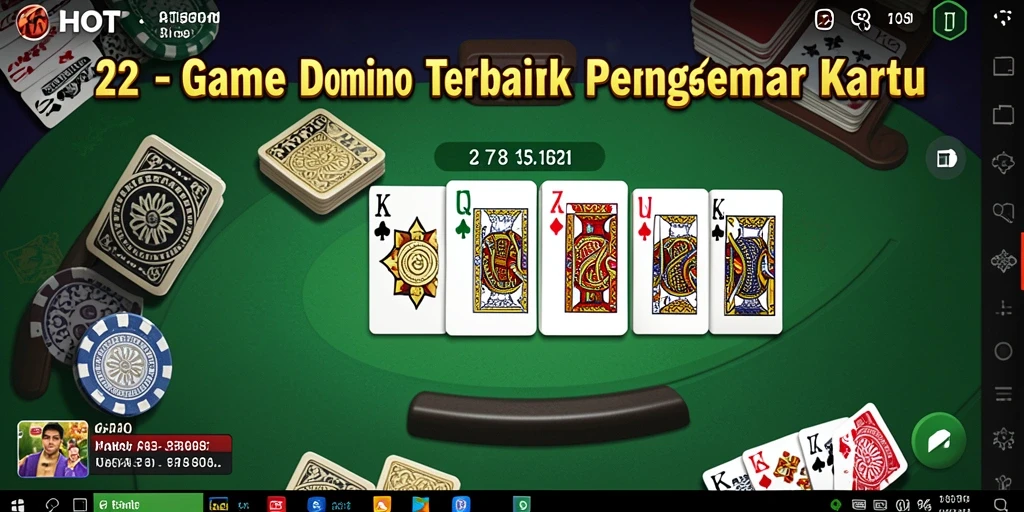 Screenshot gameplay 62HOT menunjukkan aksi seru Domino.