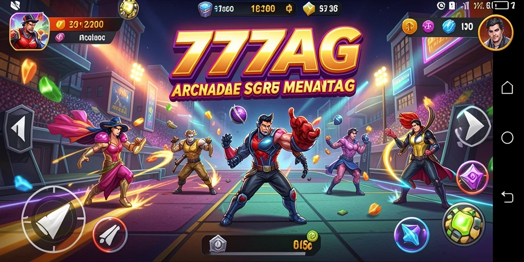 Tampilan gameplay menawan dari 777AG dengan aksi seru dan grafis memukau.