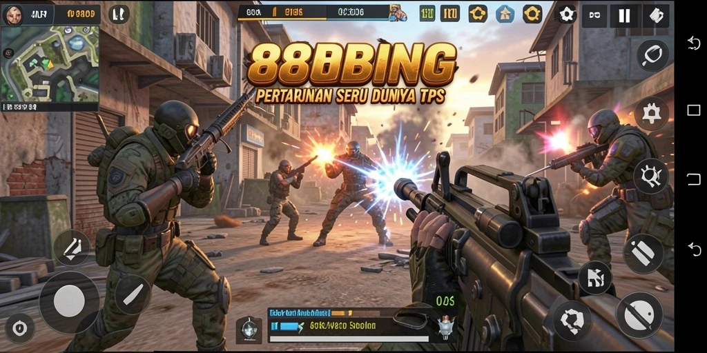 Gameplay seru 88BIG menampilkan pertarungan intens antar karakter.
