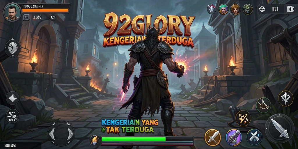 Gameplay 92GLORY yang menegangkan di tengah kegelapan.