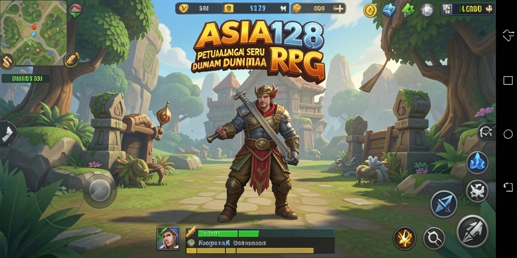 Tampilan gameplay RPG ASIA128 yang mendebarkan dan penuh aksi.