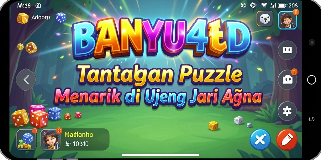 Tampilan gameplay BANYU4D dengan tingkat kesulitan yang bervariasi.
