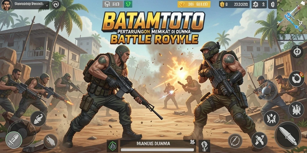 Gameplay menegangkan dalam BATAMTOTO dengan lawan yang berjuang untuk bertahan.