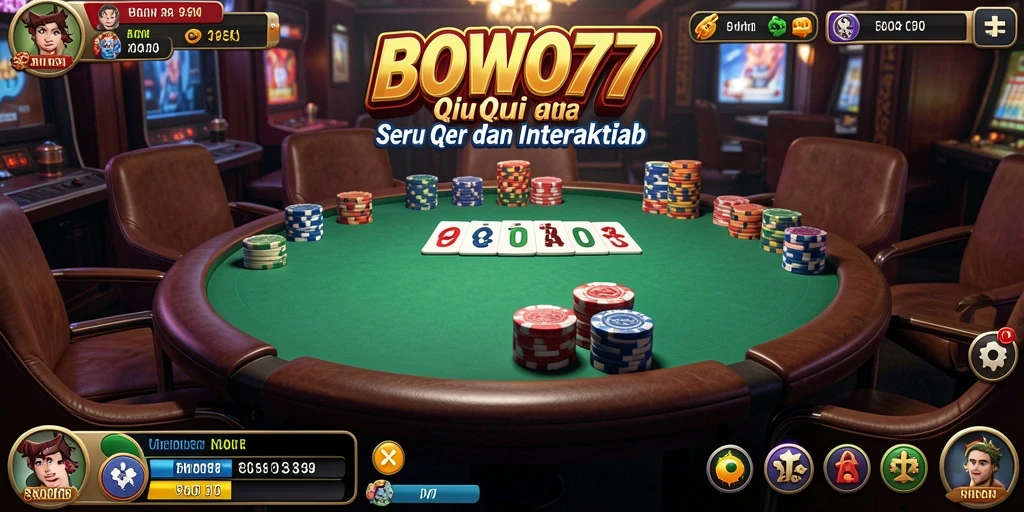 Menampilkan gameplay QiuQiu yang mendebarkan dan interaktif.