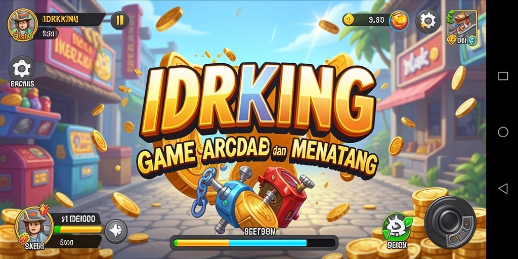 Screenshot gameplay IDRKING yang penuh aksi dan keseruan.