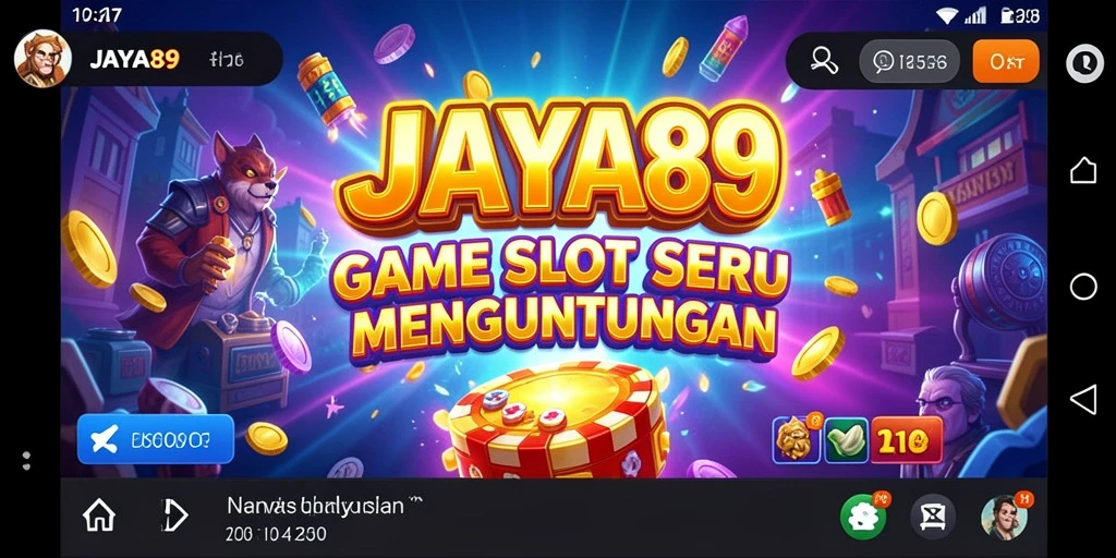 Screenshot gameplay JAYA89 menampilkan putaran slot yang seru.