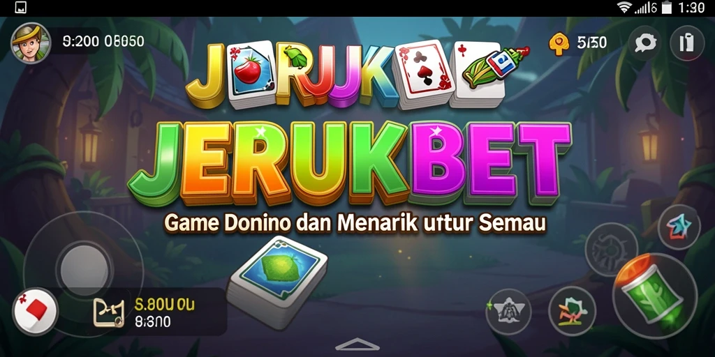 Tampilan utama permainan JERUKBET yang seru dalam aksi.