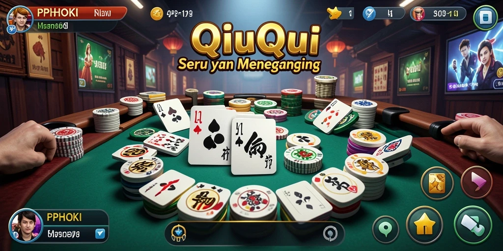 Gameplay seru QiuQiu di PPHOKI yang penuh tantangan.
