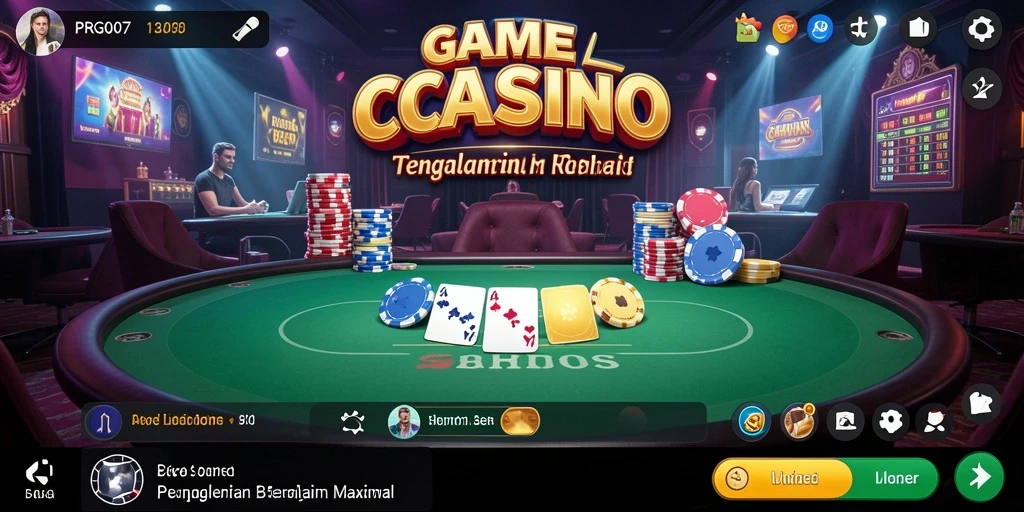 Tampilan gameplay Live Casino yang menarik dan mendebarkan di PRG007.