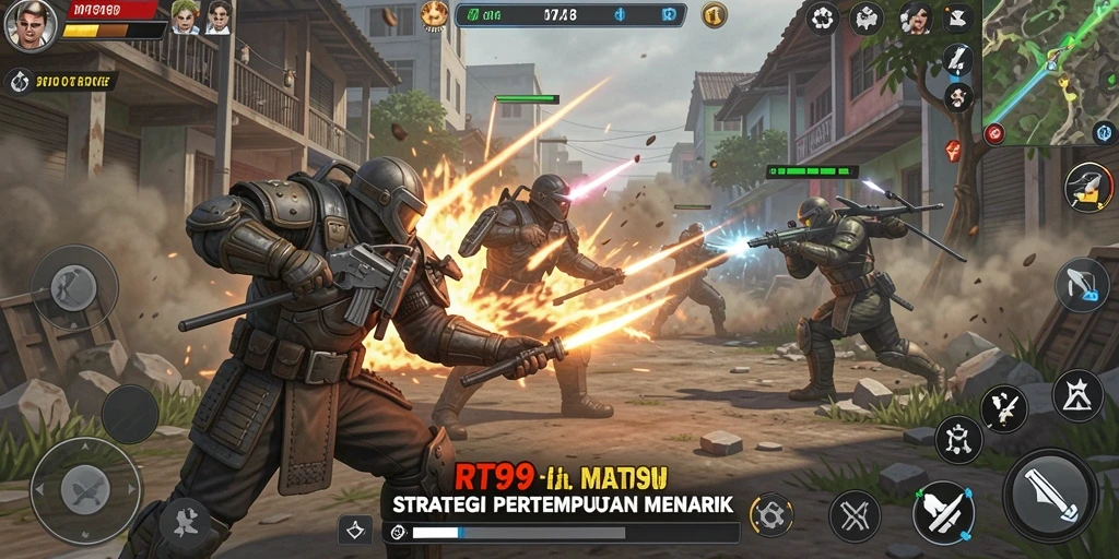 Gameplay menegangkan dengan strategi cerdas dan pertempuran dinamis.
