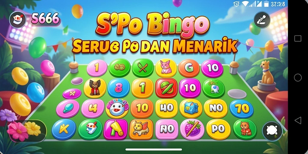 Screenshot utama SP666 menampilkan gameplay seru dalam permainan Bingo.