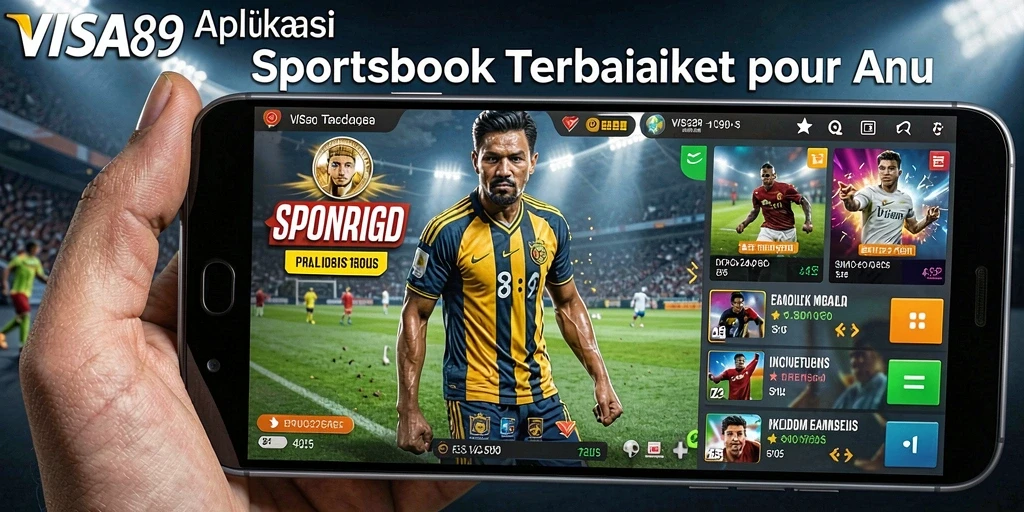 Tampilan antarmuka aplikasi VISA89 yang menarik dan interaktif.