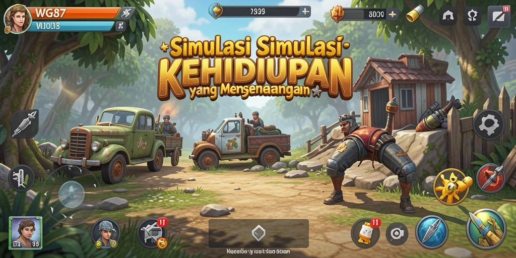 Tampilan Gameplay WG87 menunjukkan pengalaman simulasi yang seru.